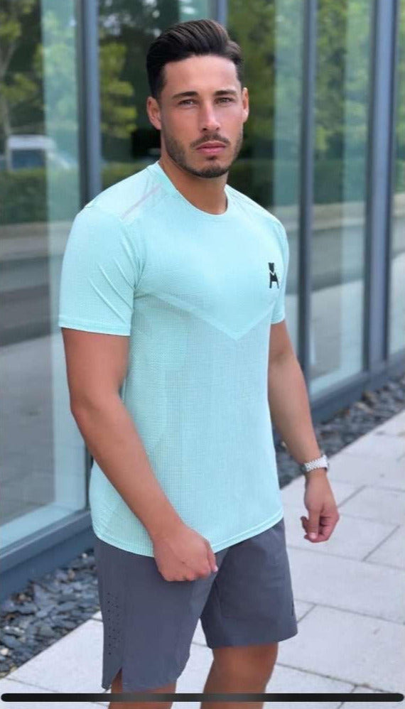 Muscle Fit T-Shirt - Light Blue